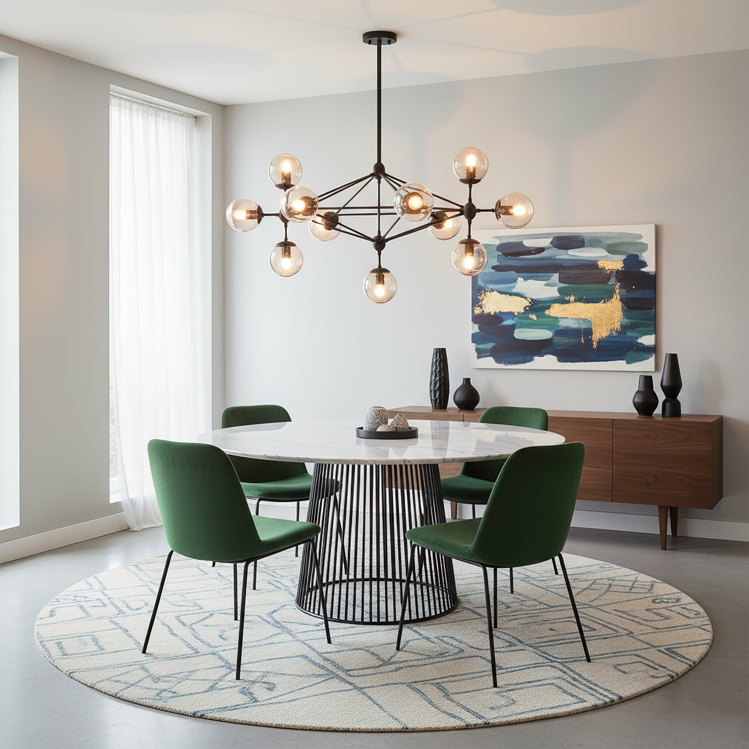 Possini Euro Gable Modo Chandelier