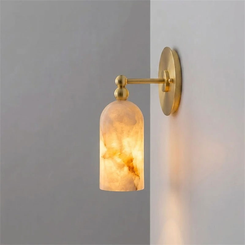 Pratt Alabaster Wall Sconce