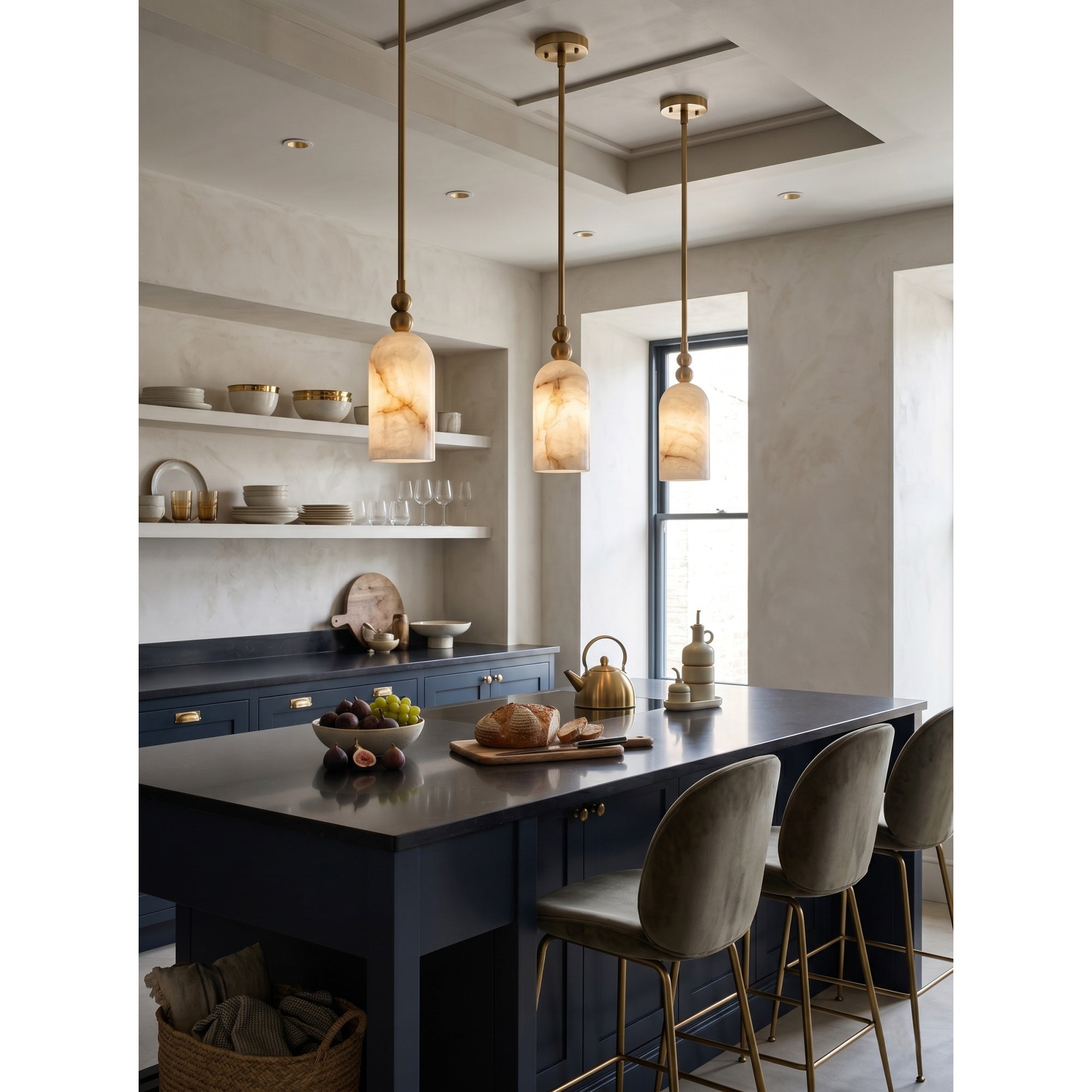 Pratt Alabaster Pendant Lamp
