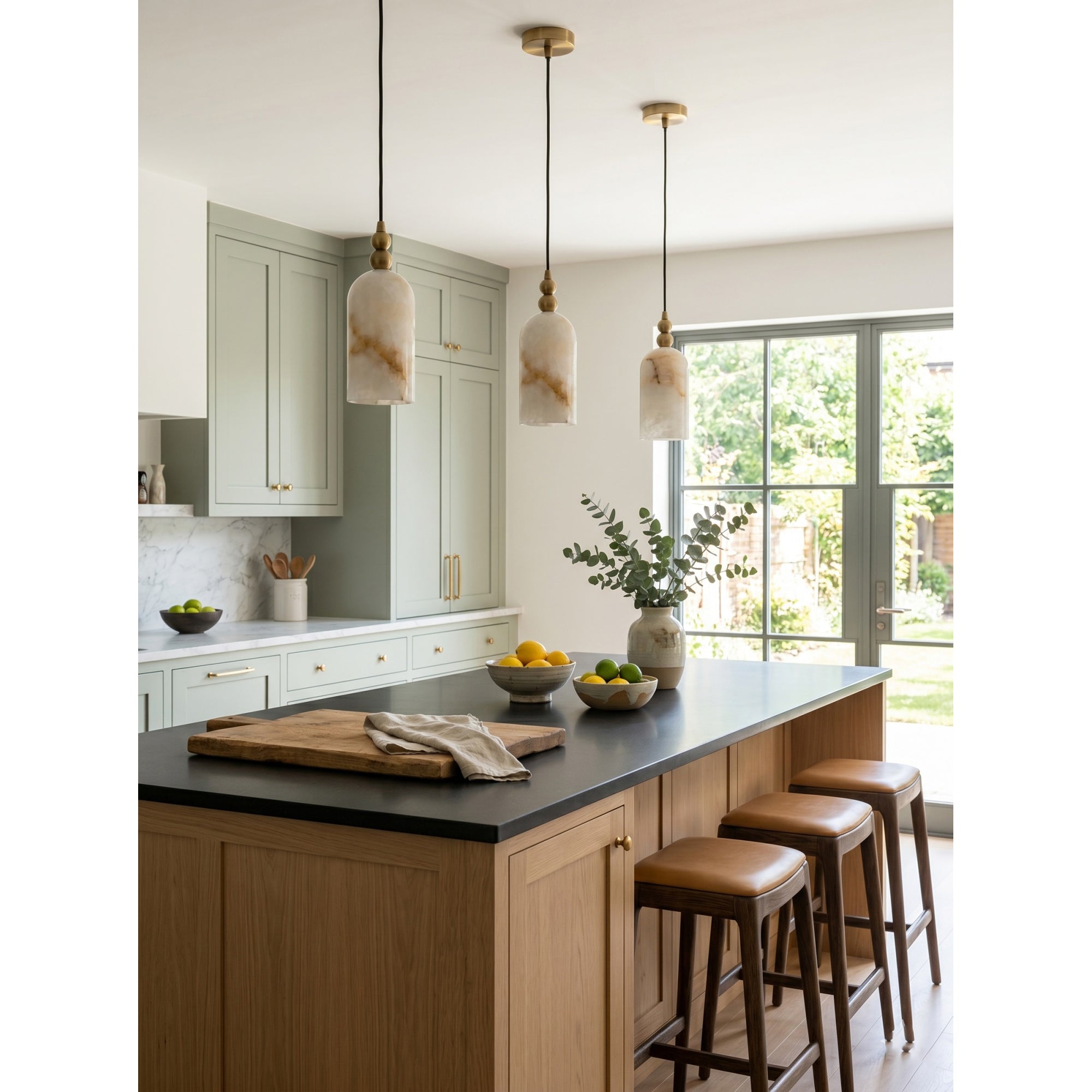 Pratt Alabaster Pendant Lamp