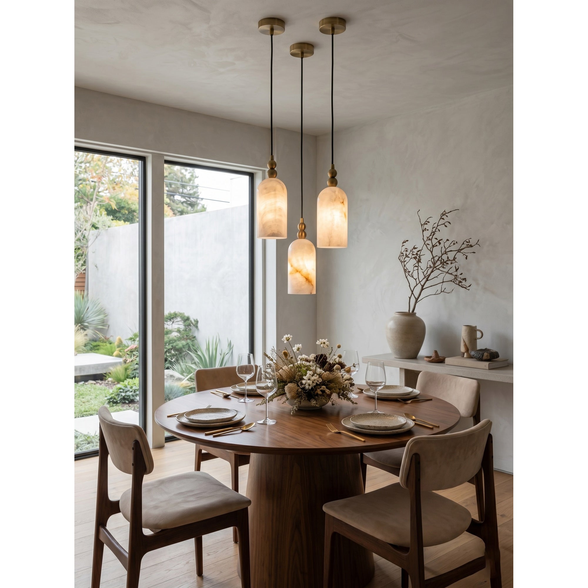 Pratt Alabaster Pendant Lamp