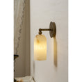 Load image into Gallery viewer, Pratt Alabaster Wall Sconce
