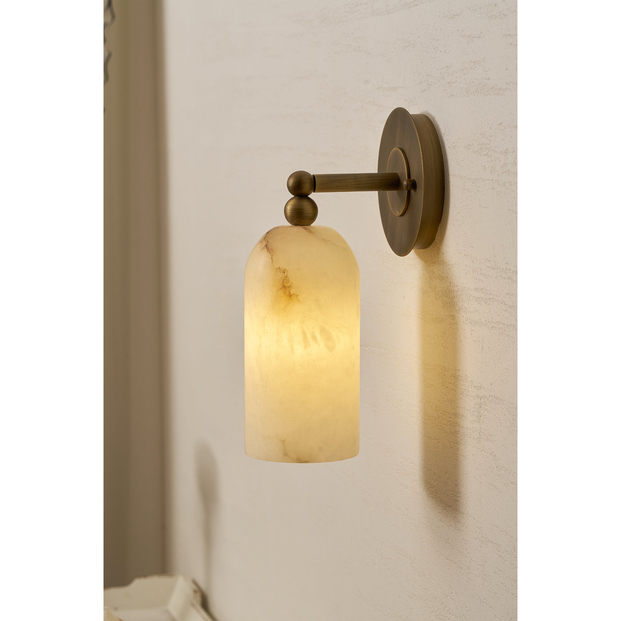 Pratt Alabaster Wall Sconce