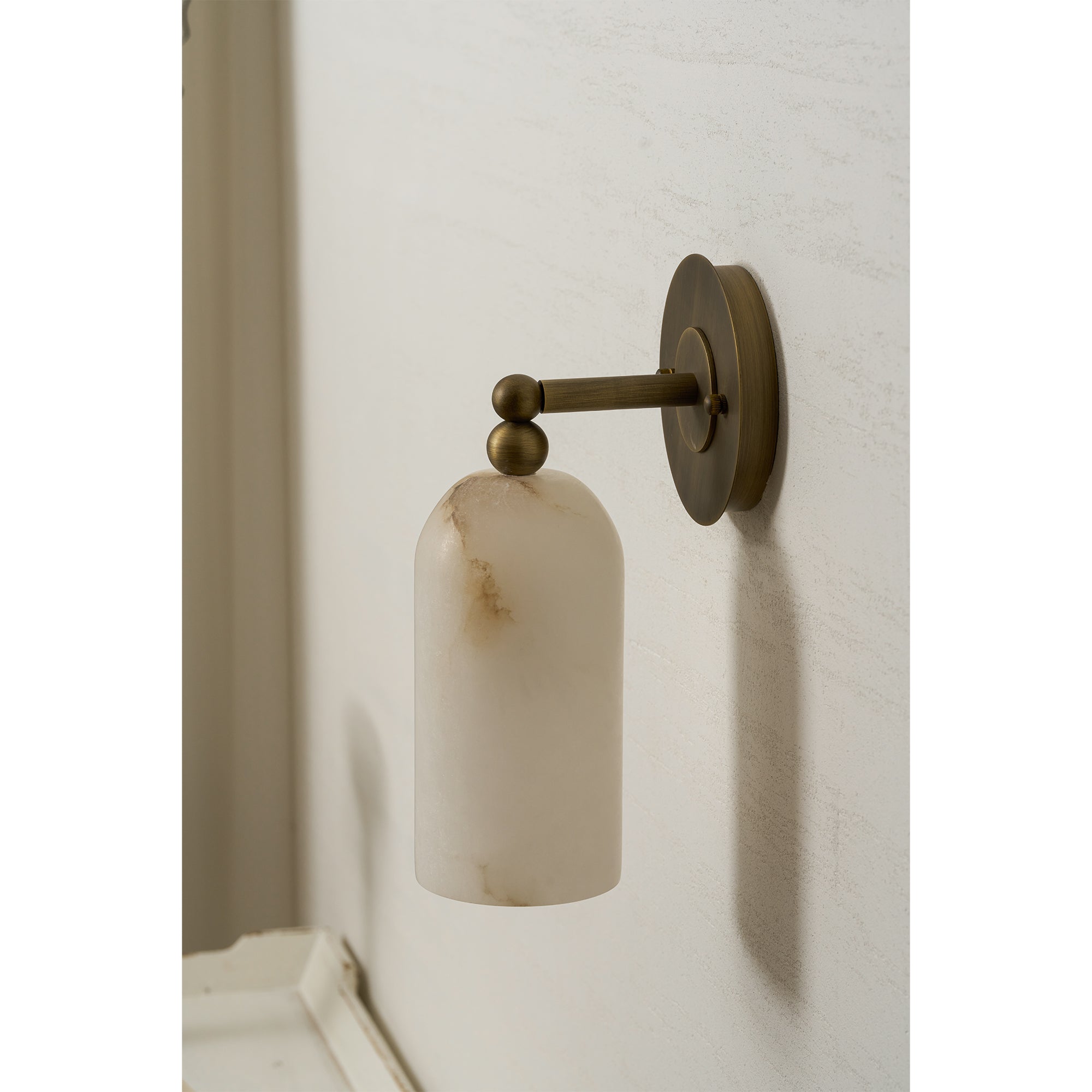 Pratt Alabaster Wall Sconce