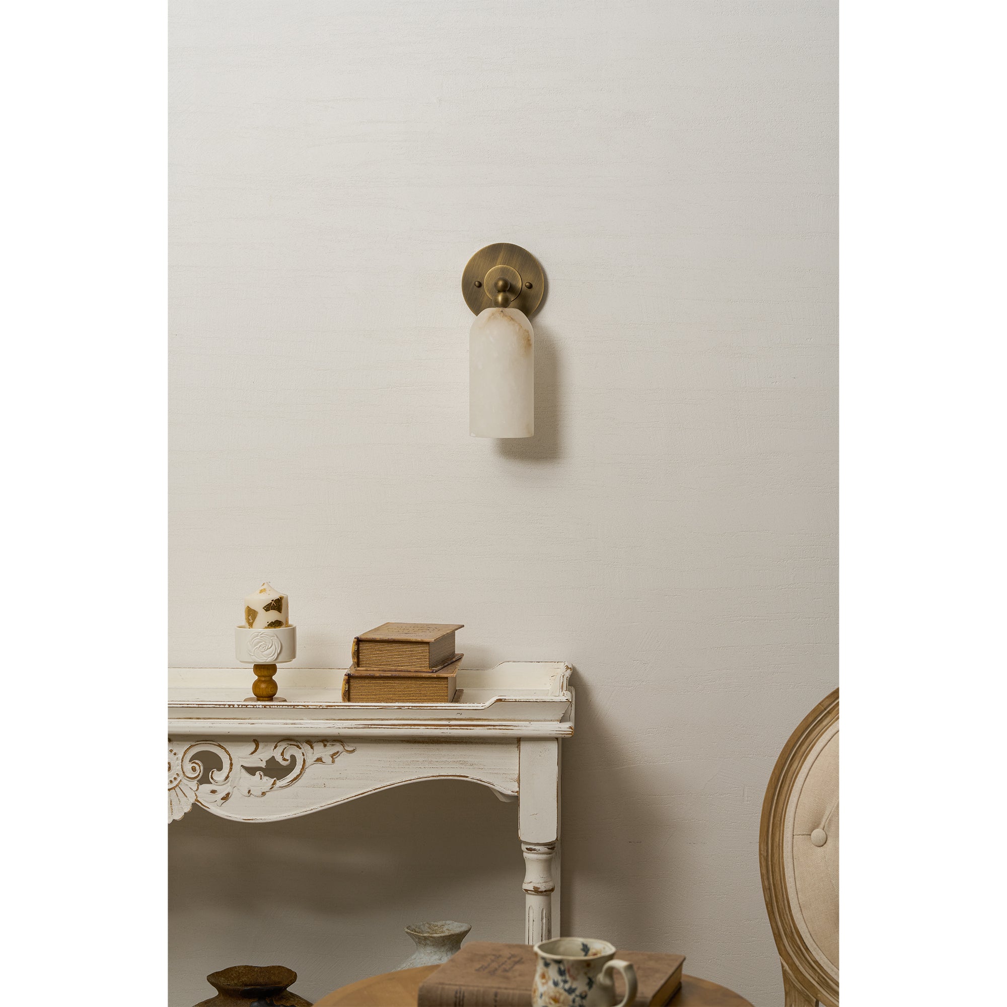 Pratt Alabaster Wall Sconce