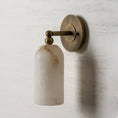 Load image into Gallery viewer, Pratt Alabaster Wall Sconce
