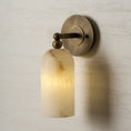 Load image into Gallery viewer, Pratt Alabaster Wall Sconce
