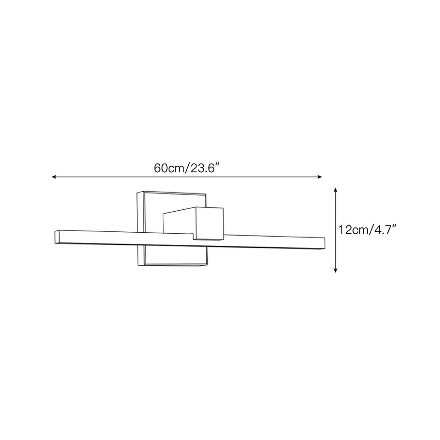 Applique Lineare Presidio — Dimension drawings 1