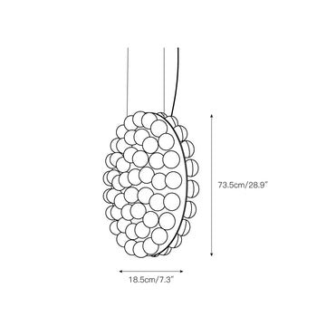 Prop Chandelier – detail 8 — Dimension drawings 3