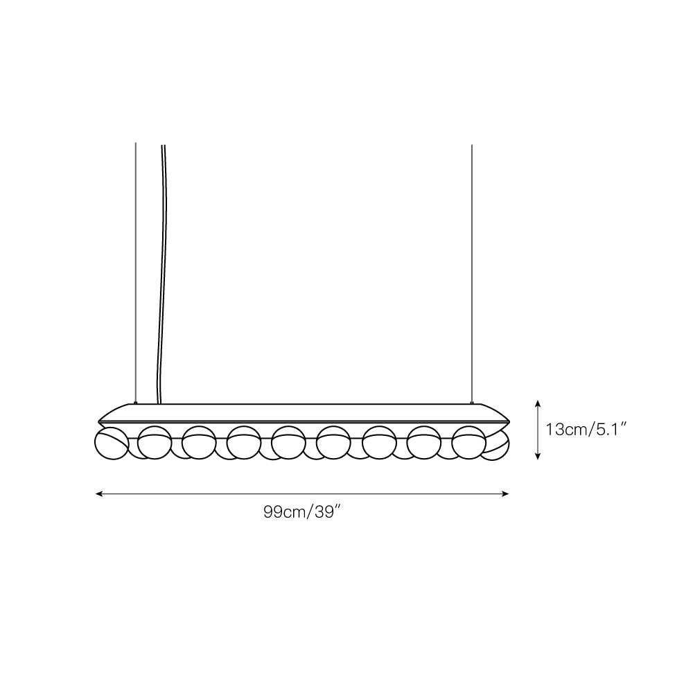 Lampe suspendue accessoire