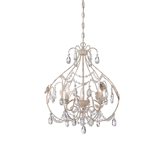 Provencal Blanc Chandelier