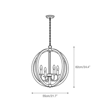Provident Pendant Lamp – detail 3 — Dimension drawings 1