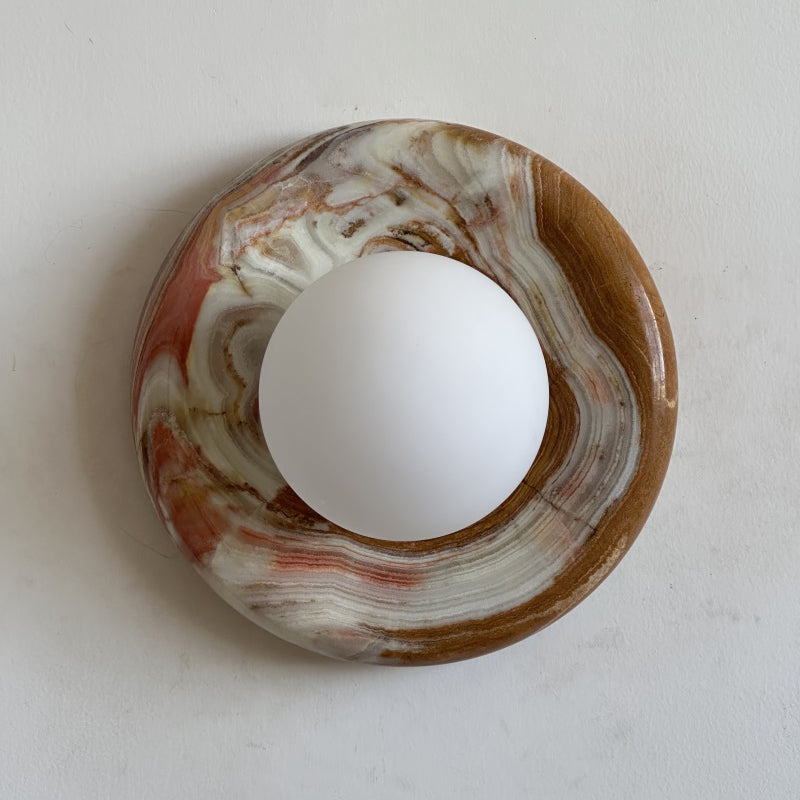 Orli Cyan Jade Sconce