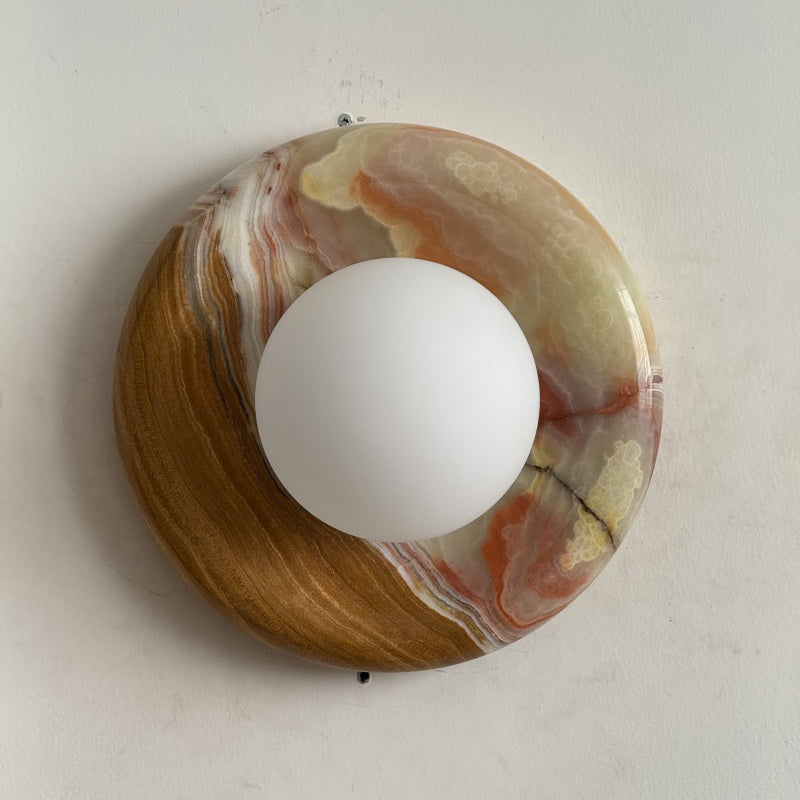 Orli Cyan Jade Sconce