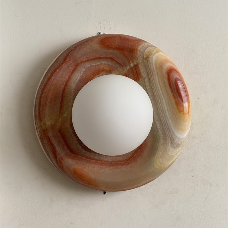 Orli Cyan Jade Sconce