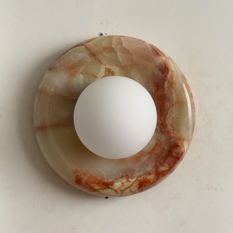 Orli Cyan Jade Sconce