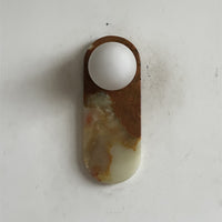 Lucie Cyan Onyx Sconce ∅ 4.7″ x H 12.6″