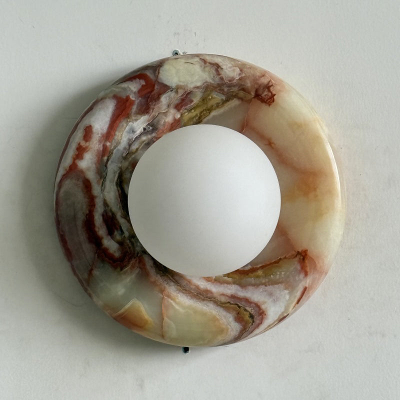 Orli Cyan Jade Sconce