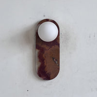 Lucie Cyan Onyx Sconce ∅ 4.7″ x H 12.6″