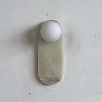 Lucie Cyan Onyx Sconce ∅ 4.7″ x H 12.6″