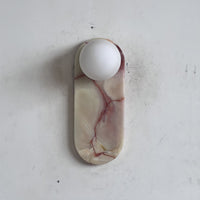 Lucie Cyan Onyx Sconce ∅ 4.7″ x H 12.6″
