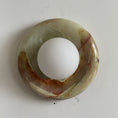 Load image into Gallery viewer, Orli Cyan Onyx Sconce
