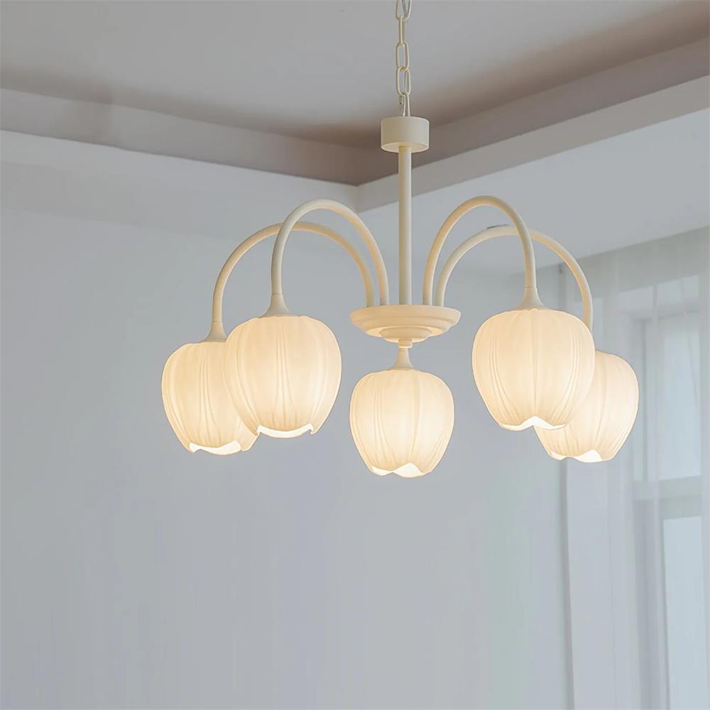 Tulip Matcha Chandelier