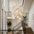 Load image into Gallery viewer, Arica Alabaster Chandelier
