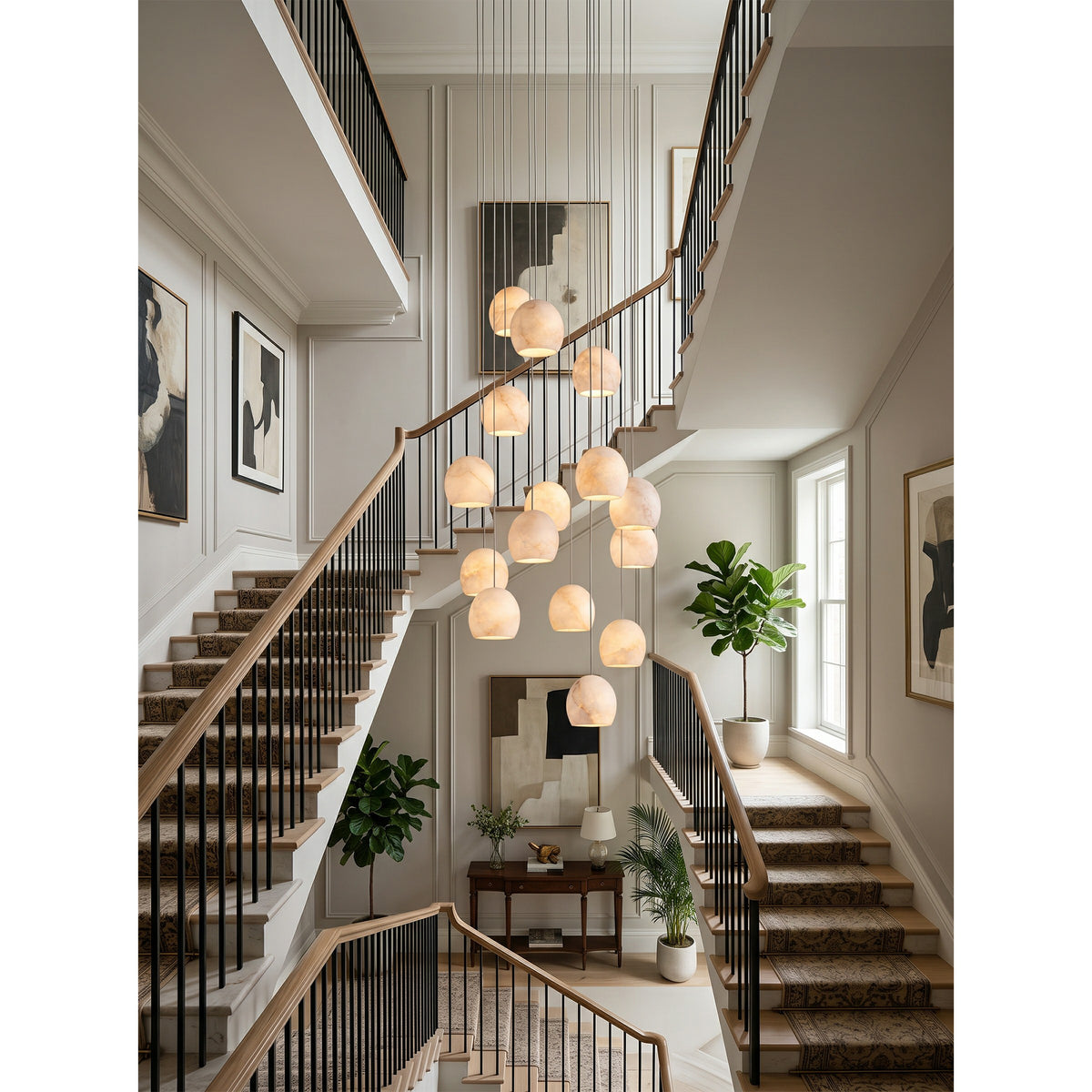Arica Alabaster Chandelier