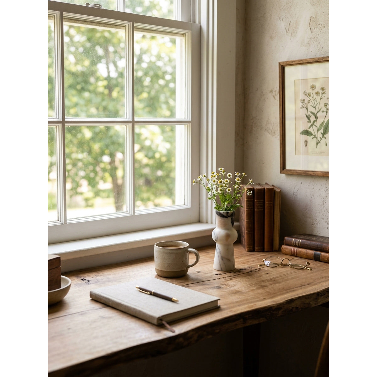 Calyx Marble Vase