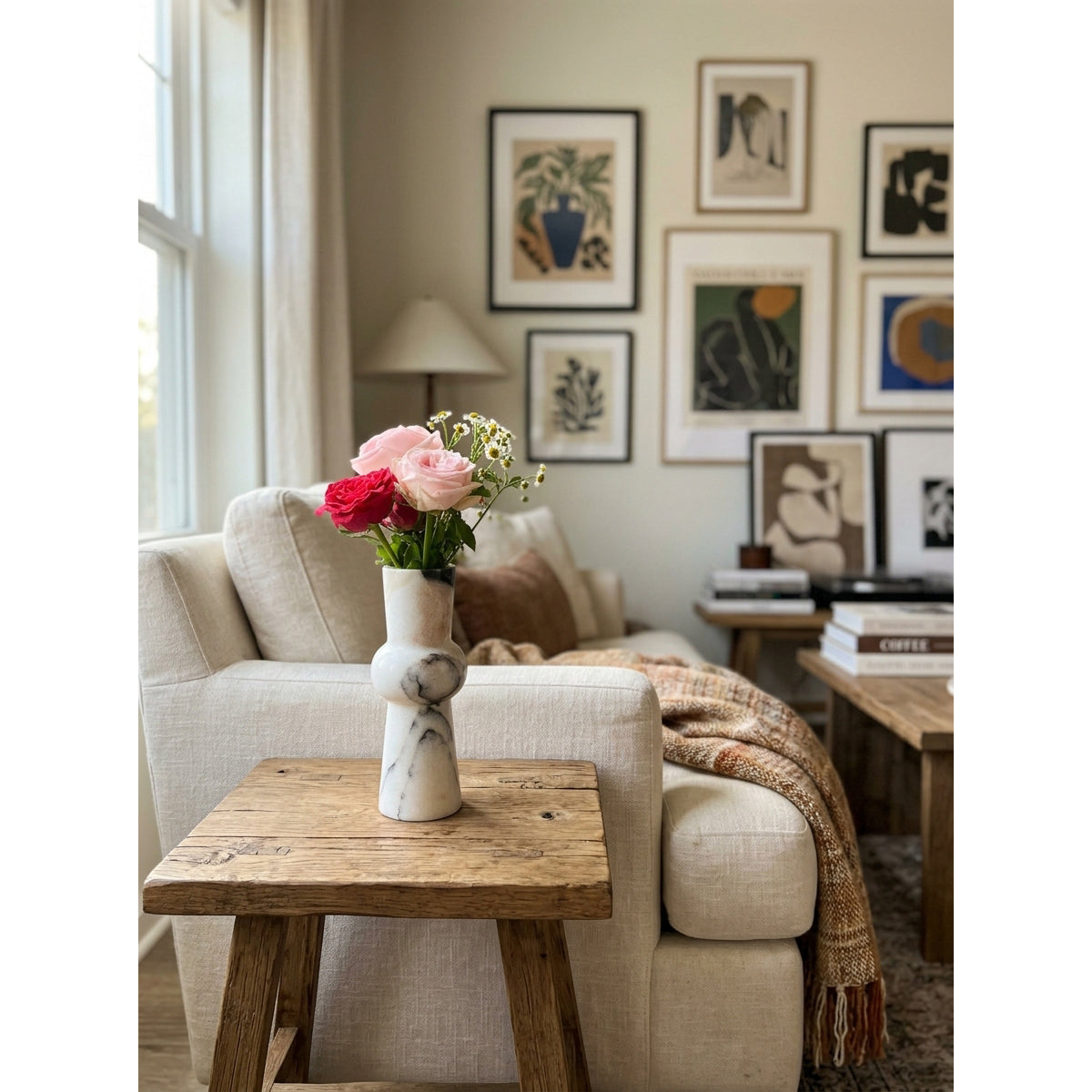 Calyx Marble Vase