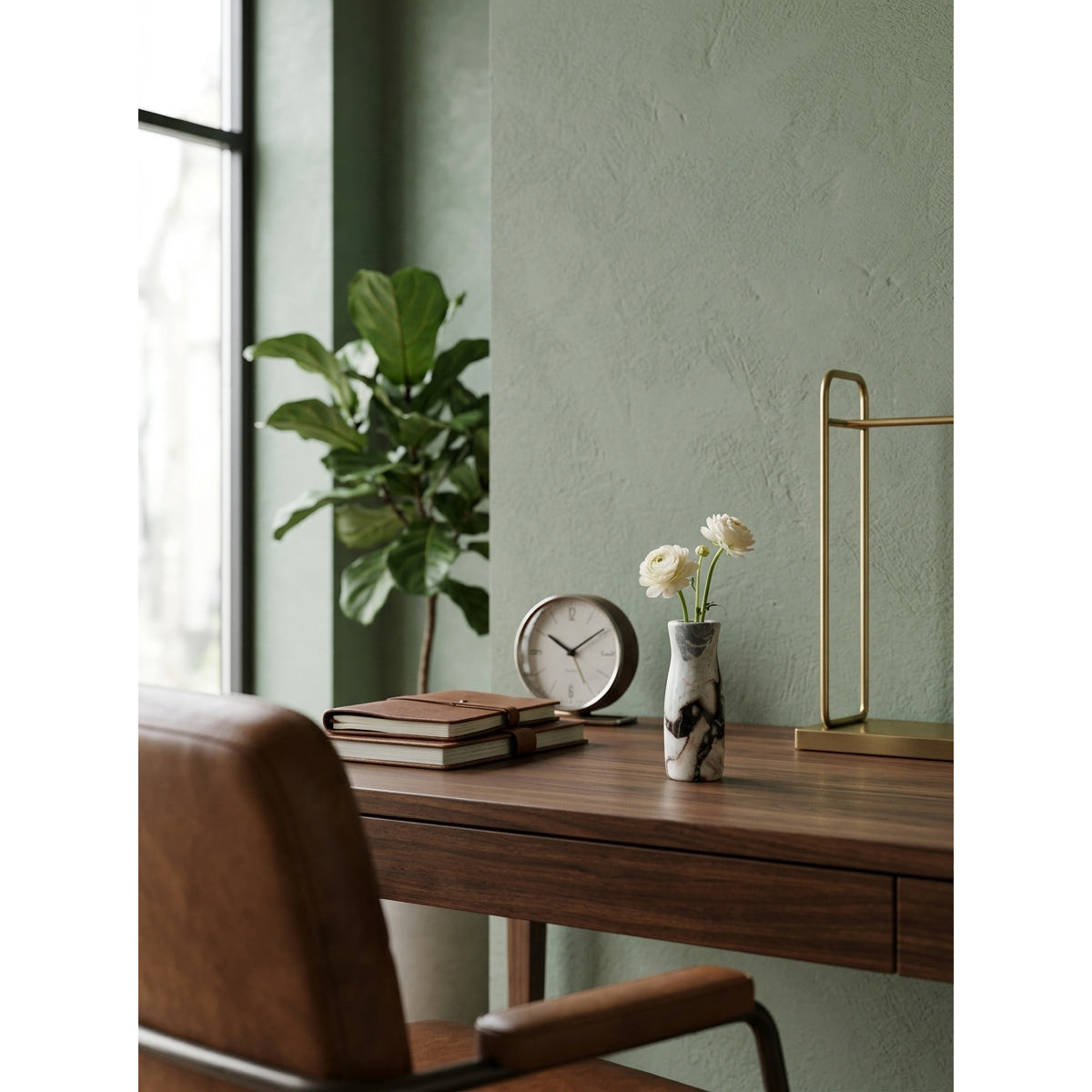 Calyx Marble Vase