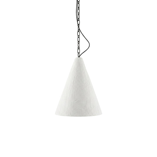 White Plaster Pendant Lamp