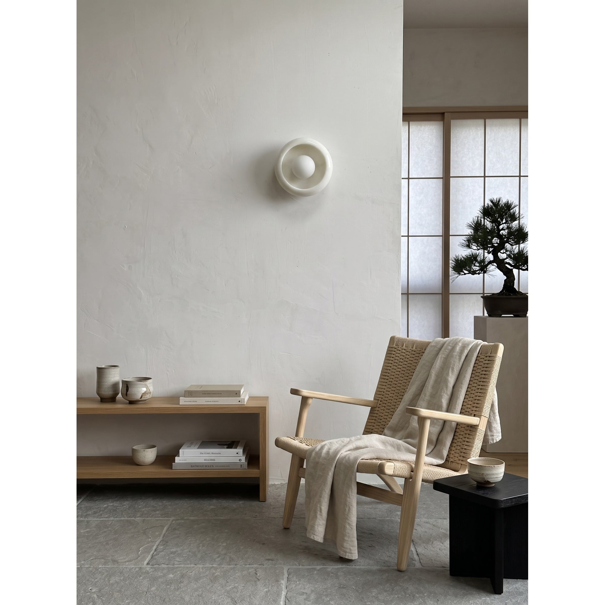Eclipse Marble Wall Sconce