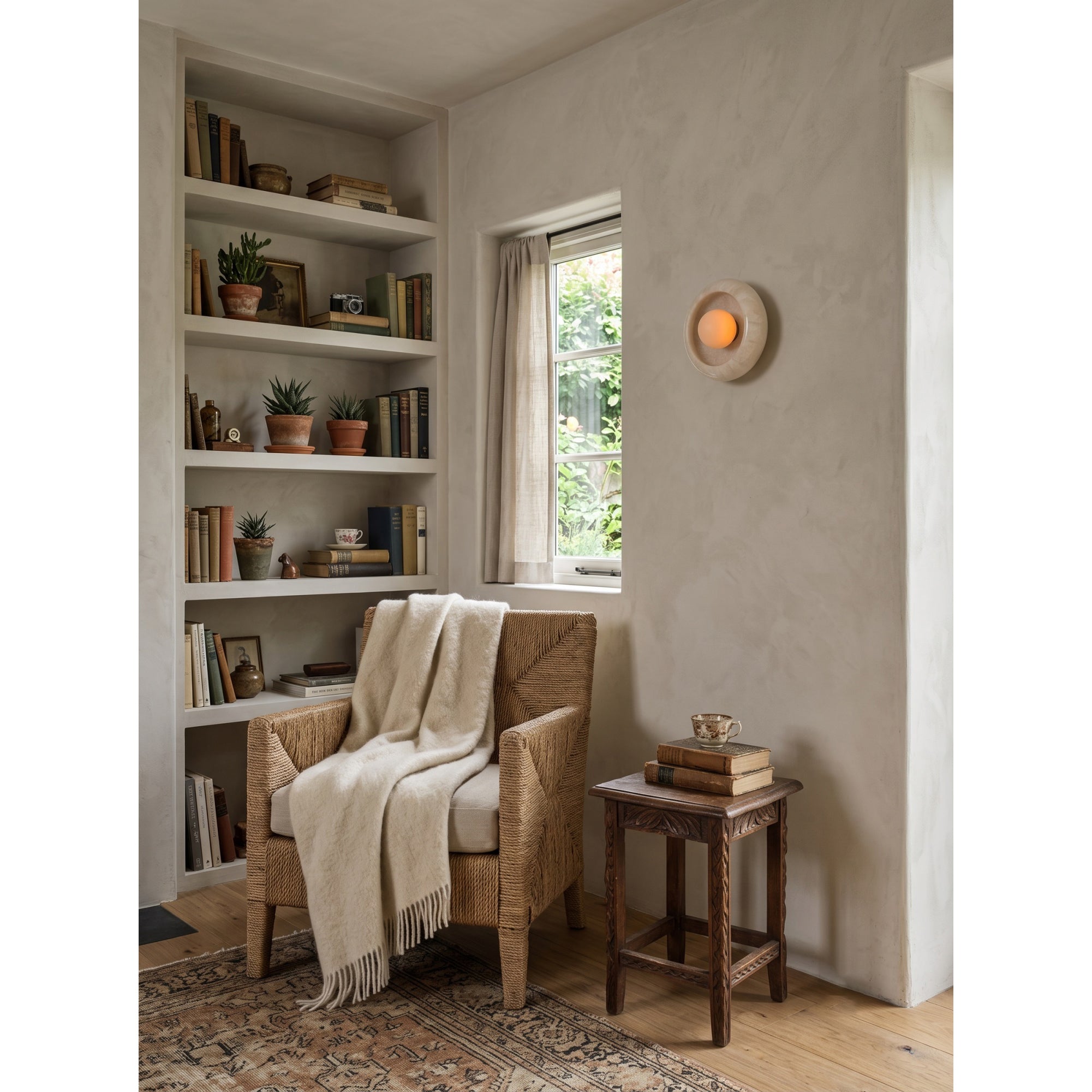 Eclipse Marble Wall Sconce