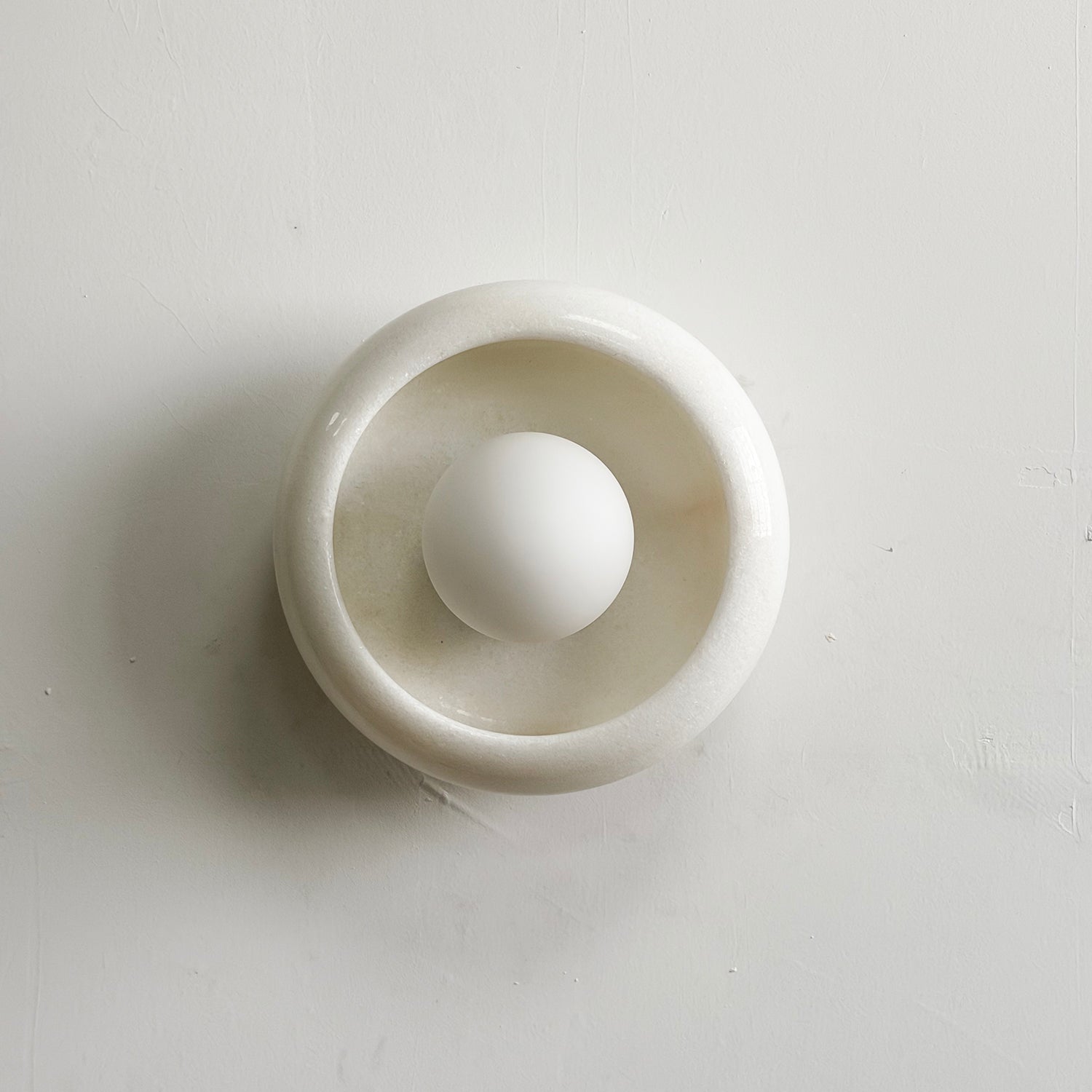 Eclipse Marble Wall Sconce