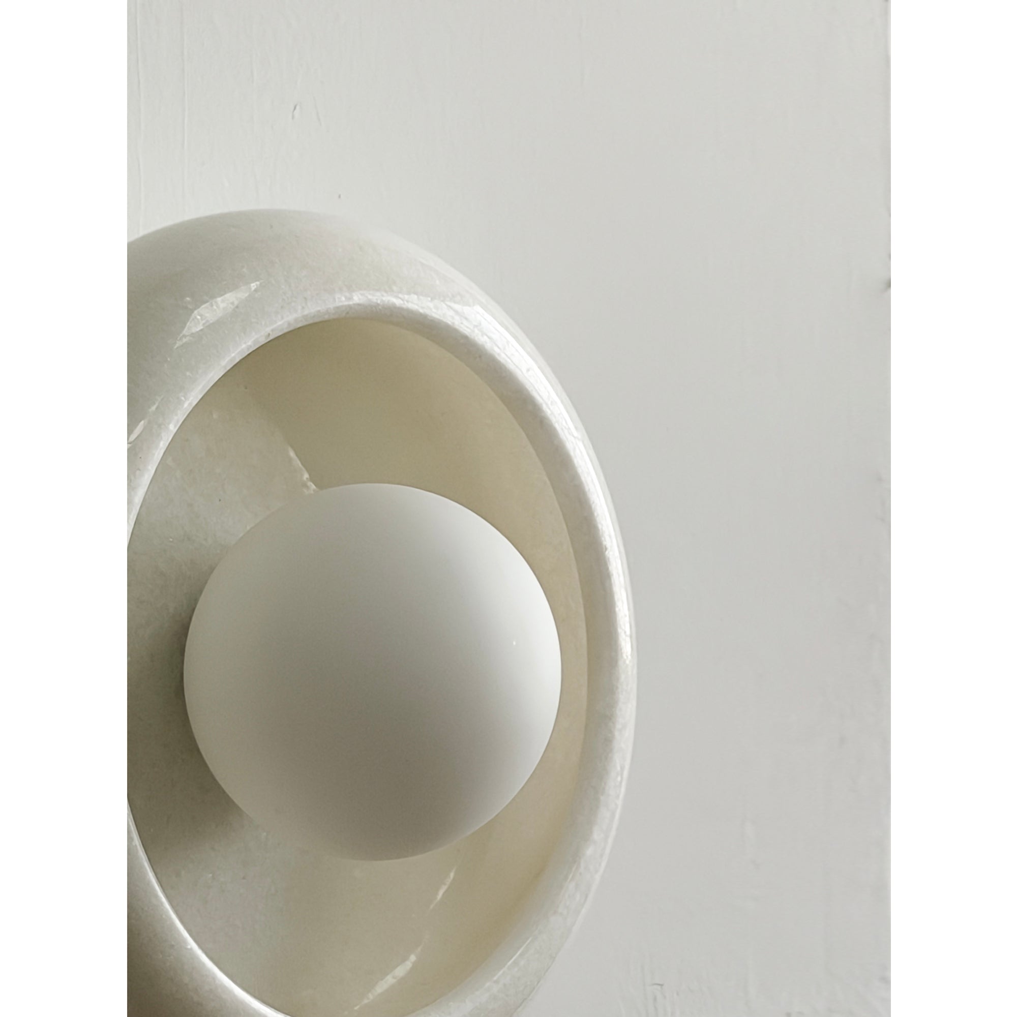 Eclipse Marble Wall Sconce