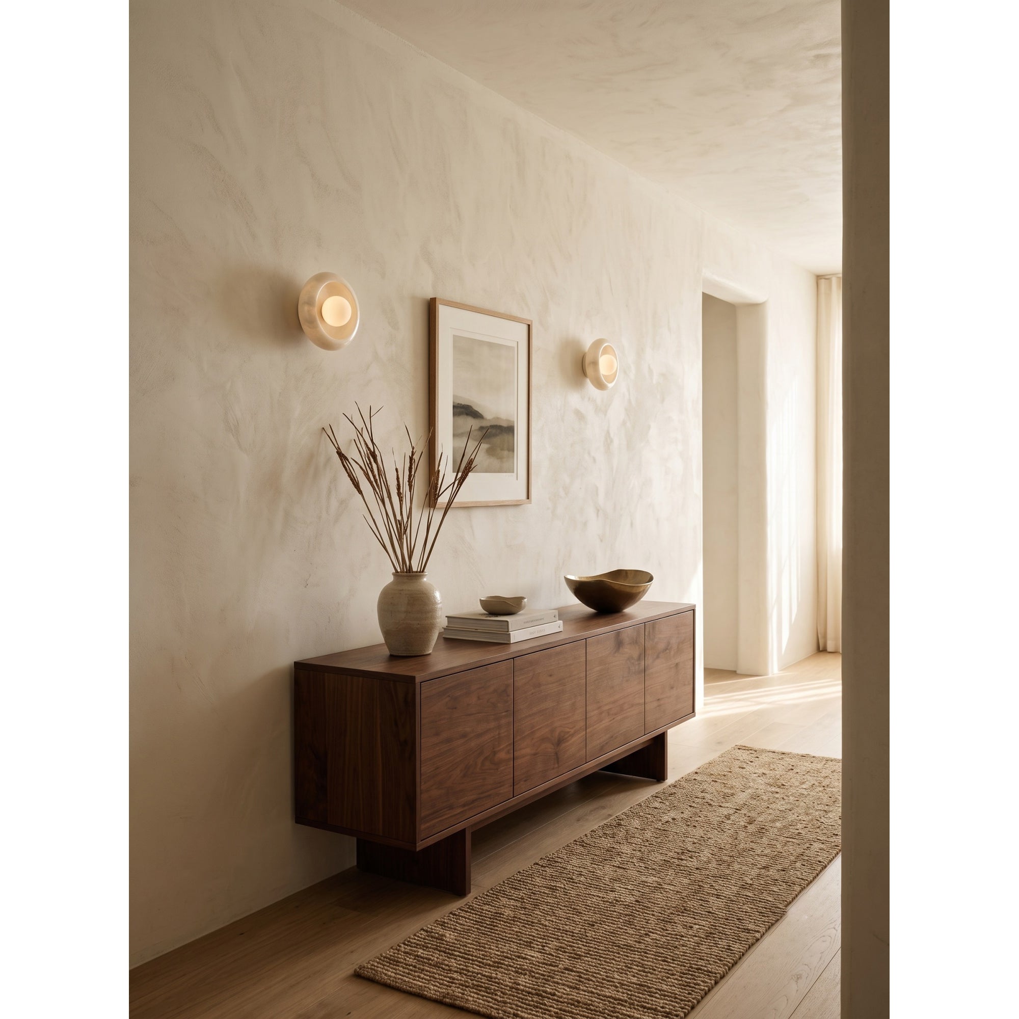 Eclipse Marble Wall Sconce