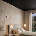 Load image into Gallery viewer, Equinox Alabaster Wall Sconce
