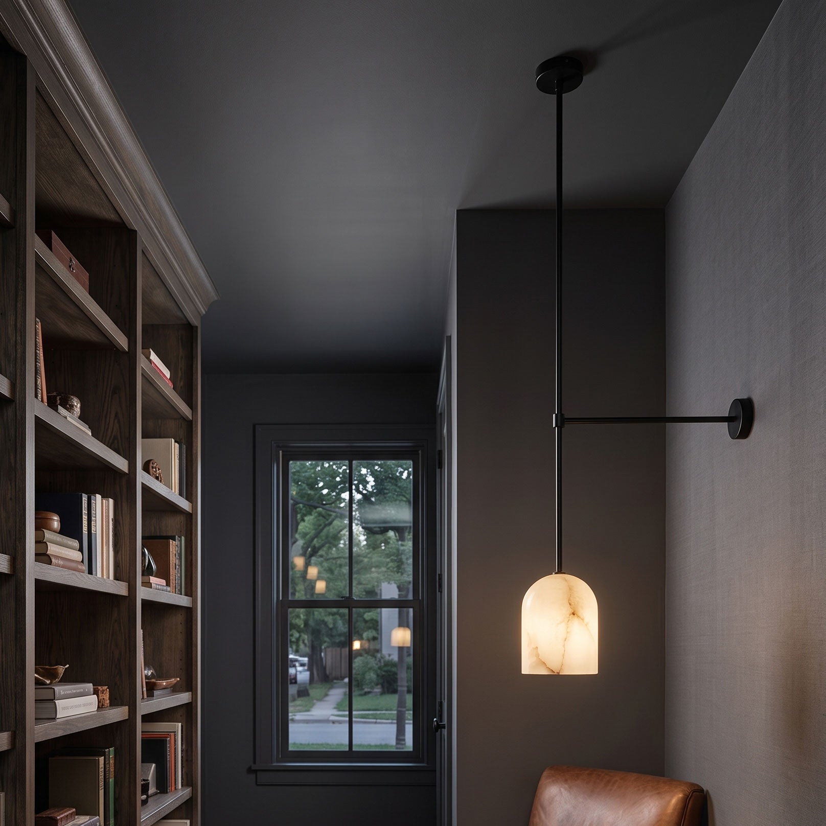 Equinox Alabaster Wall Sconce