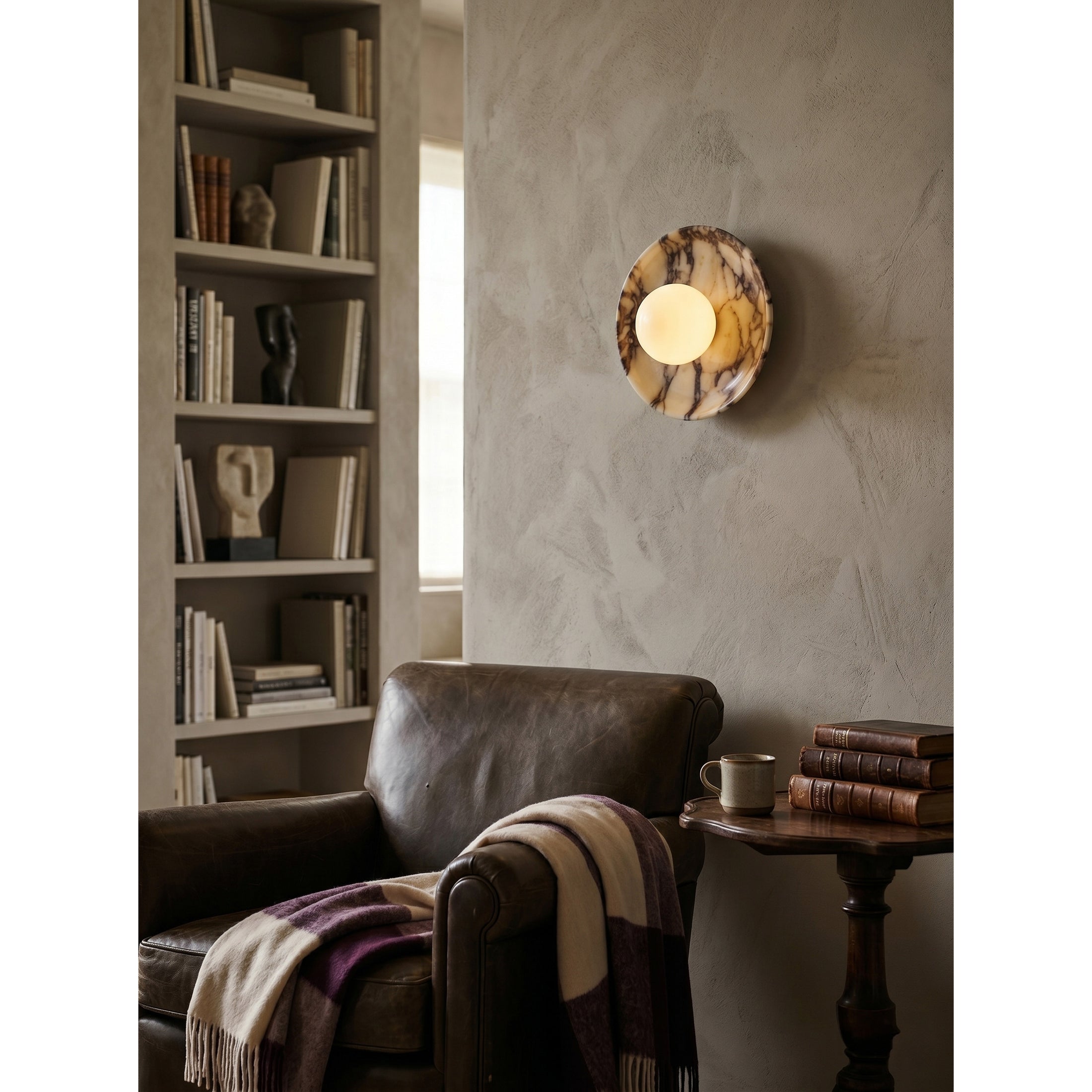 Viola Marble Wall Lamp