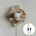 Load image into Gallery viewer, Abnormal Marble Plug-in Wall Sconce
