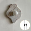 Load image into Gallery viewer, Abnormal Marble Plug-in Wall Sconce
