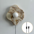 Load image into Gallery viewer, Abnormal Marble Plug-in Wall Sconce
