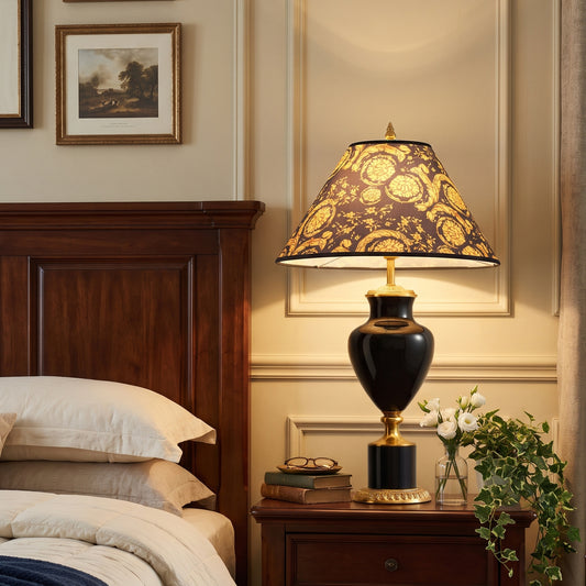 Acanthia  Baroque Urn Table Lamp