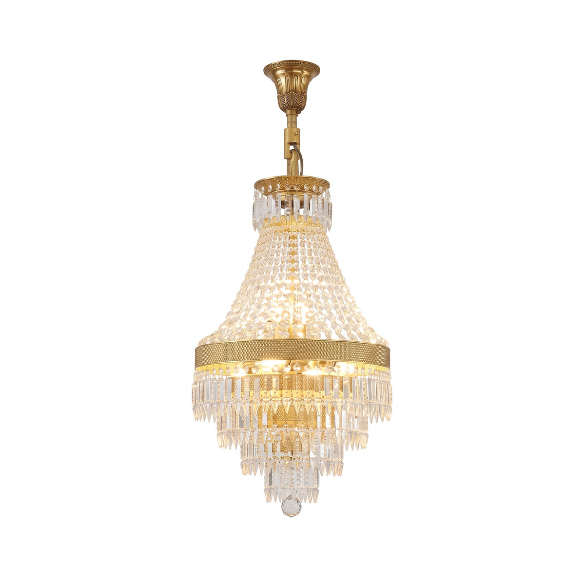 Adele Crystal Waterfall Chandelier