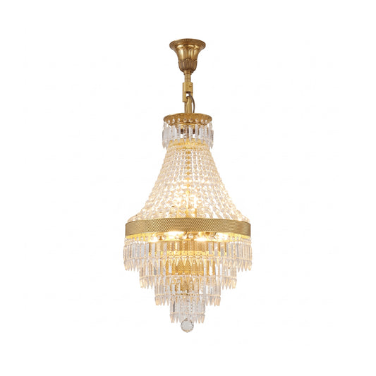 Adele Crystal Waterfall Chandelier