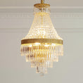 Bild in die Galerieansicht laden, Adele Crystal Waterfall Chandelier

