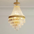 Bild in die Galerieansicht laden, Adele Crystal Waterfall Chandelier
