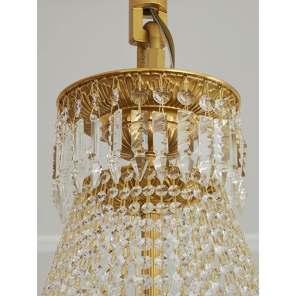 Adele Crystal Waterfall Chandelier